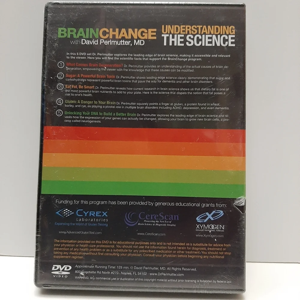 🍒 New - Brain Change: Understanding the Science - Collection 5 DVD Box Set - Picture 2 of 3